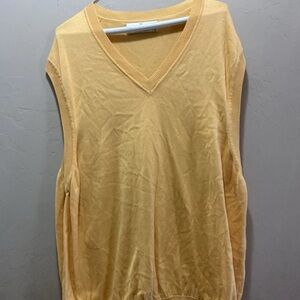 Fairway Greene V Neck Sleeveless Golf Shirt